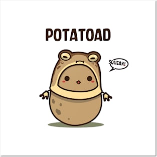 Cute Potato Fairy Potatoad Posters and Art